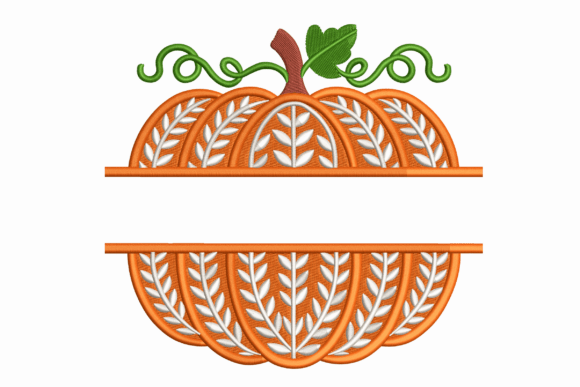 Fall Pumpkin Monogram