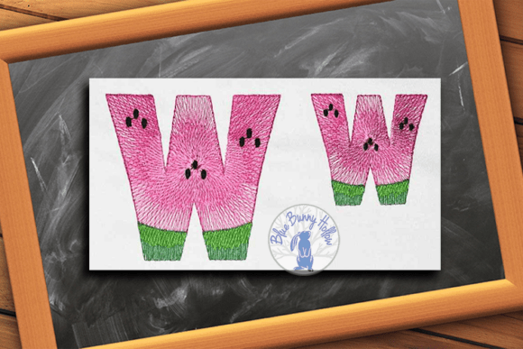h1Watermelon Letter W: A Summer Splash for Embroidery Projects/h1
