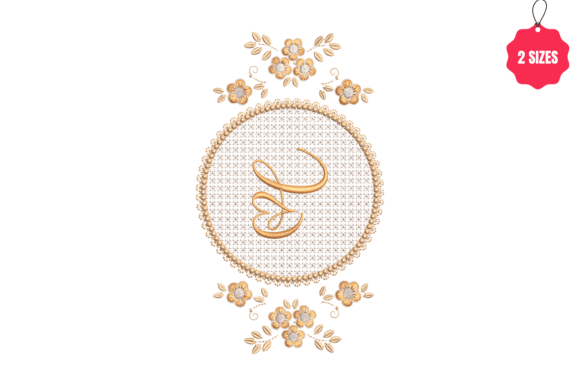 Letter C in a Beautiful Frame – A Charming Touch for Personalized Gifts
