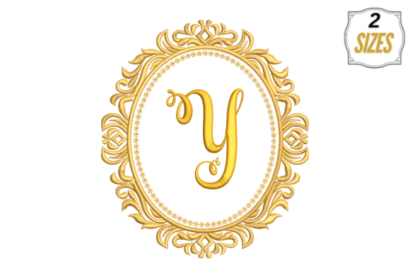 Letter Y in a Beautiful Frame: A Designer’s Review for Business Embroidery Use