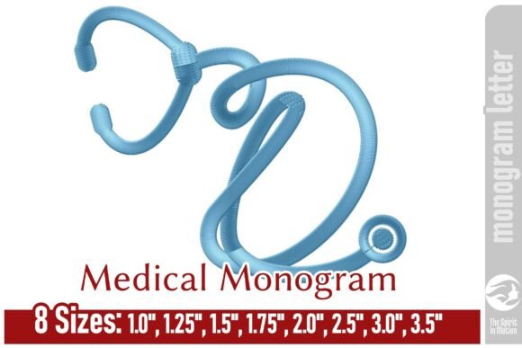 Medical Embroidery Monogram Letter - D: A Designer’s Real-Use Review
