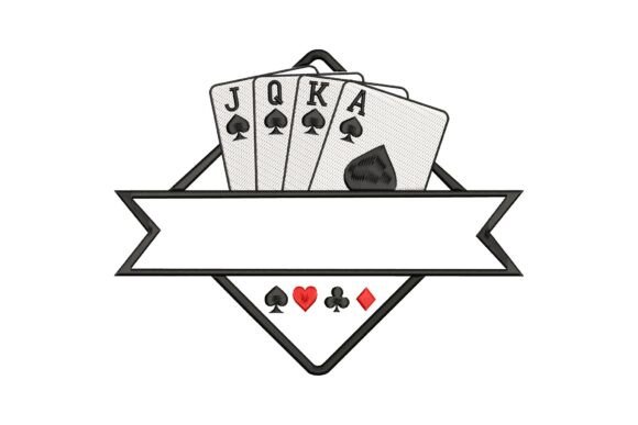 Poker Cards Monogram: A Playful Touch for Personalized Gifts