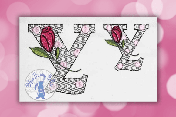 Polka Dot Rose Letter Y: A Designer’s Review for Boutique Sweatshirts