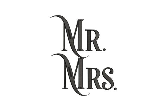 Reviewing Beautiful Mr. and Mrs. Embroidery Design