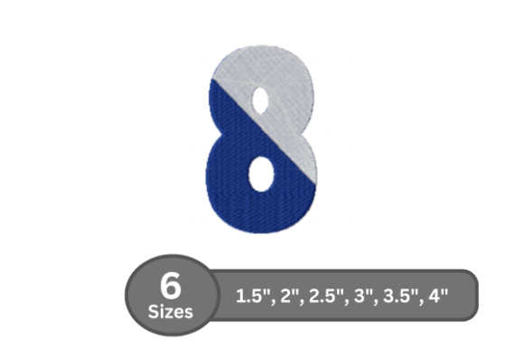 Twin Fill Number -8: A Playful Touch for Seasonal Embroidery