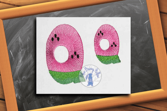 Watermelon Letter Q: A Fresh Monogram for Summer Merch