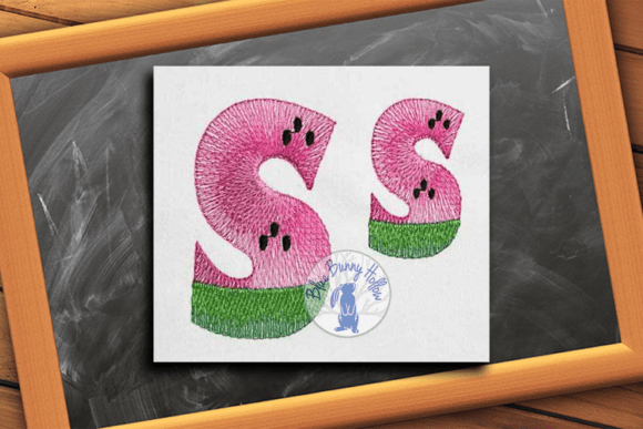 Watermelon Letter S: A Sweet Summer Addition for Etsy Sellers