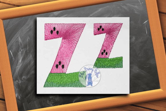 Watermelon Letter Z: A Sweet Summer Touch for Personalized Gifts